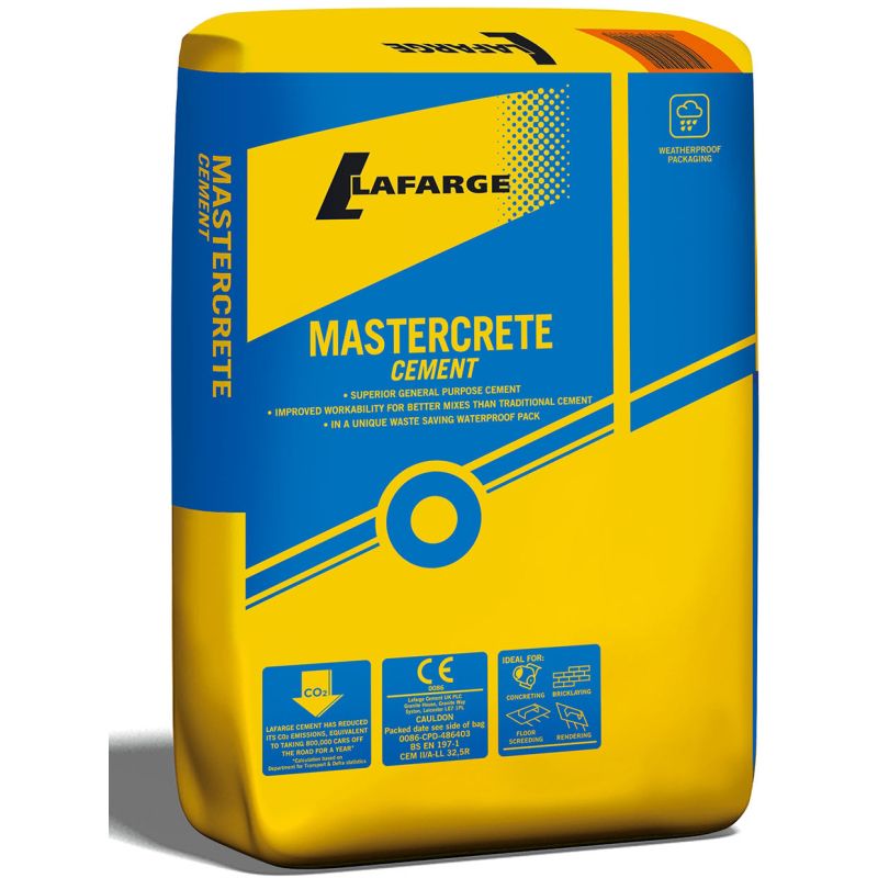 BLUE CIRCLE 25kg MASTERCRETE CEMENT (PLASTIC) PPPMPLCA/PPPM