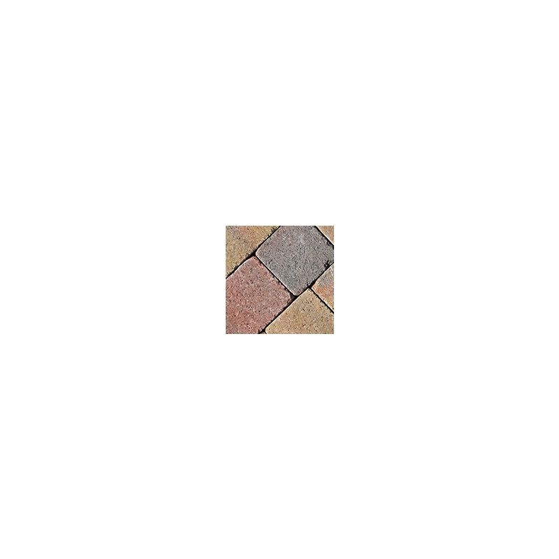 WYRESDALE ABBEY SETT TUMBLED PAVING 120 x 160 x 50mm ORCHID FLAME