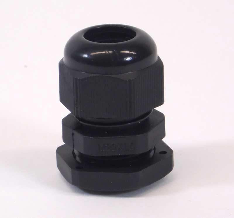 EUROPA M20DB DOME CABLE GLAND 6-12MM BLK