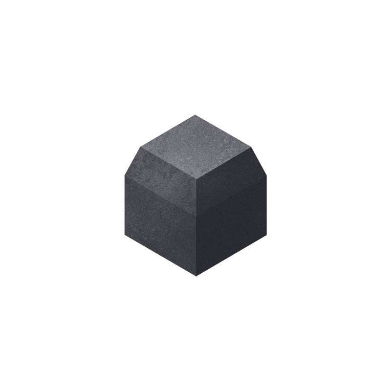 PLASMOR PLASPAVE PAVIOURS EXTERNAL CORNERS KS CHARCOAL CHAMFERED (WESTERN) LOWPKCLCHE