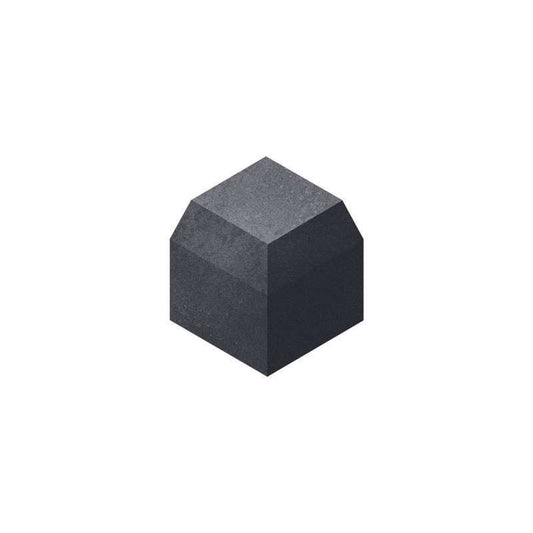 PLASMOR PLASPAVE PAVIOURS EXTERNAL CORNERS KS CHARCOAL CHAMFERED (WESTERN) LOWPKCLCHE