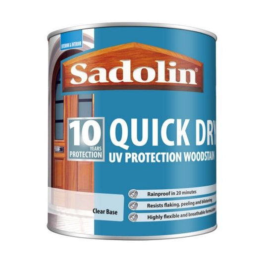 SADOLIN 10 YEAR QUICK DRY WOODSTAIN 1l CLEAR 5101425