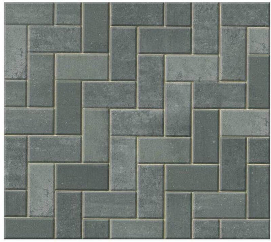 BRETT OMEGA PAVIOUR 200 x 100 x 60mm SILVER HAZE OM60SH