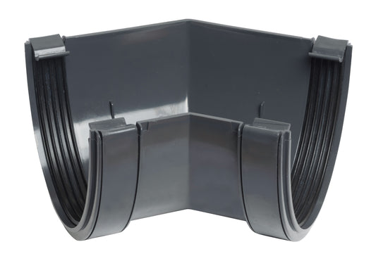 OSMA DEEPLINE GUTTER ANGLE 45deg 113mm 9T904AG ANTHRACTITE GREY