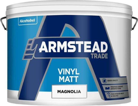 ARMSTEAD TRADE VINYL MATT EMULSION 10l MAGNOLIA 5218674