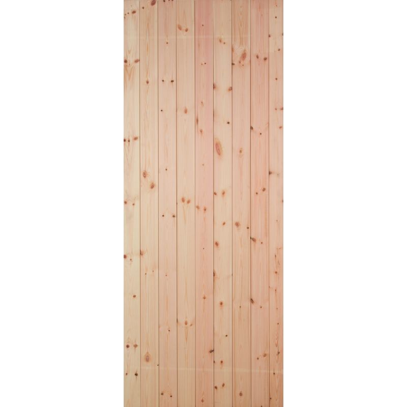 JELD WEN FRAMED LEDGED AND BRACED DOOR 6'6 x 2'6 x 44mm E26FLB