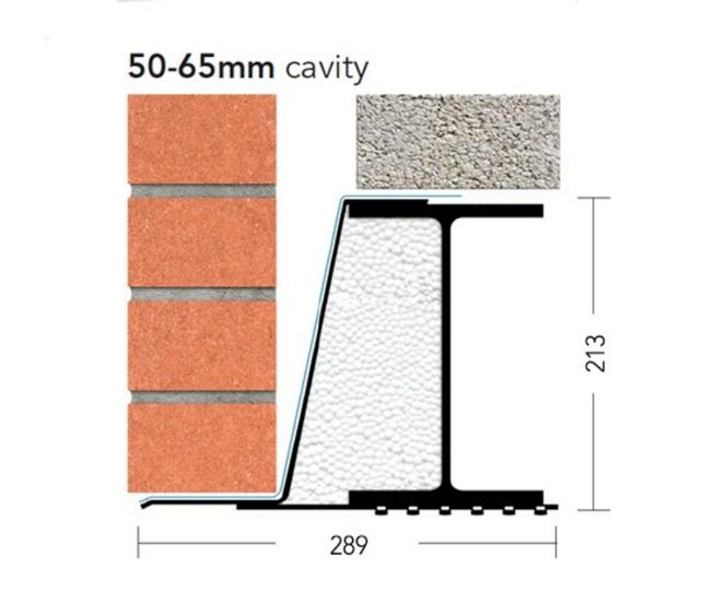 KEYSTONE C/W EXTREME LINTEL X/K-50 WIL 1200mm KX5WIL12