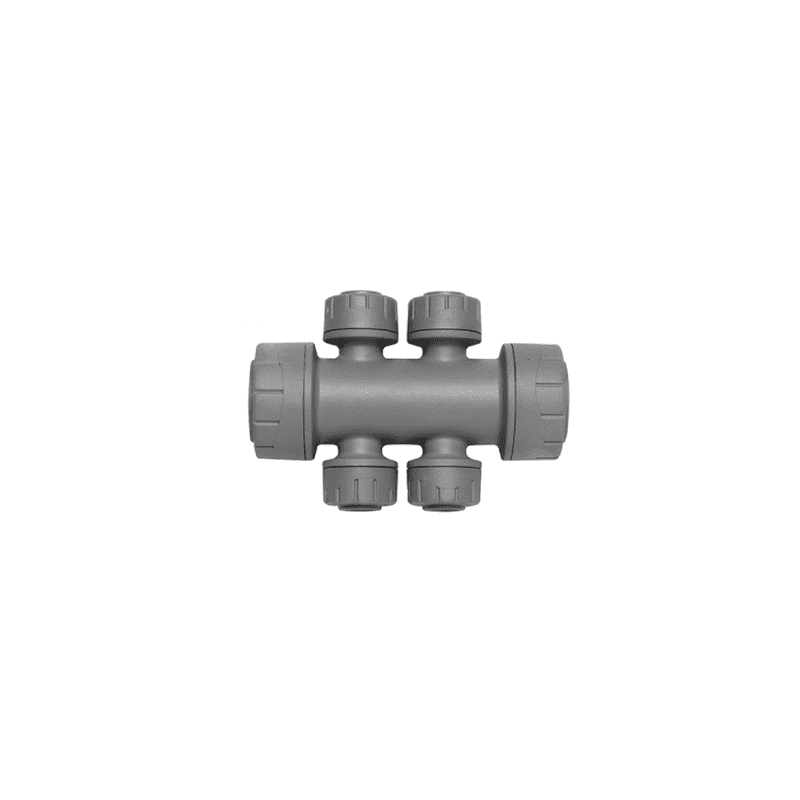 POLYPIPE POLYPLUMB DOUBLED SIDED 2 PORT MANIFOLD 22 x 10mm PB2822