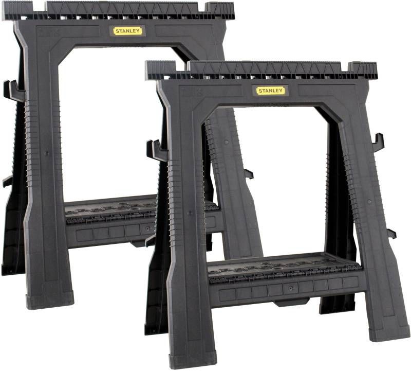 STANLEY STA170713 PLASTIC SAW HORSES (TWIN PACK)