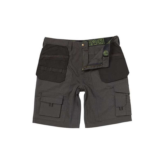 APACHE APKHT SHORTS GREY/BLACK 38" WAIST