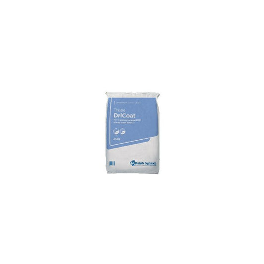 BRITISH GYPSUM THISTLE DRI COAT PLASTER BAG 25kg 06115/8