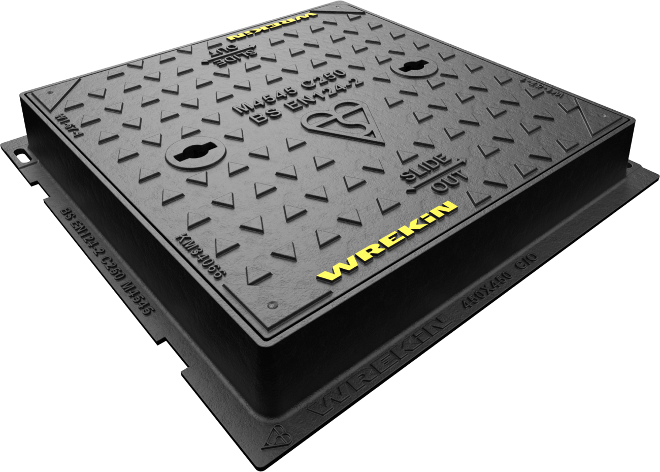 WREKIN (A57) MHC 450 x 450 x 75mm C250 DI S/SEAL S/TOP DMS1C3/4545/K