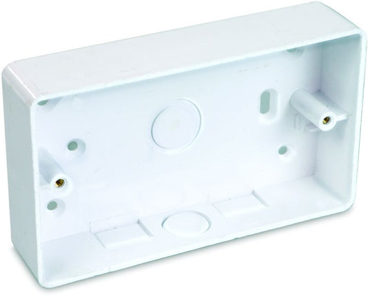 UNIVOLT SFR1 SURFACE BOX ROUND CORNERS 1-GANG 32mm