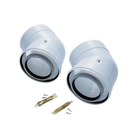 WORCESTER GREENSTAR ELBOW OILFIT FLUE 45deg KIT 7716190035 108388
