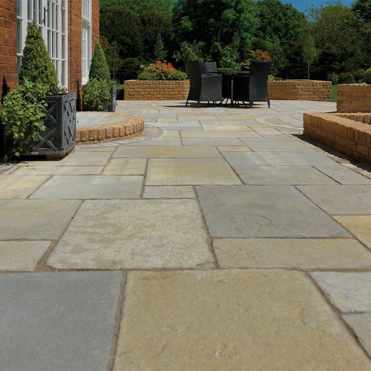 PAVESTONE TUDOR ANTIQUE PAVING 15m2 PACK CATHEDRAL CALIBRATED 02000033