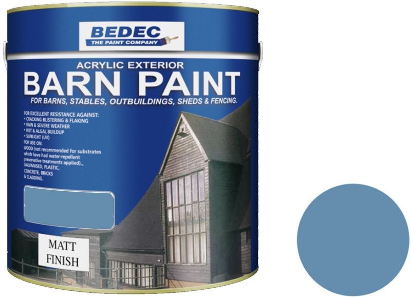BEDEC MATT BARN PAINT 2.5l EUCALYPTUS BEDE2AN2008/40