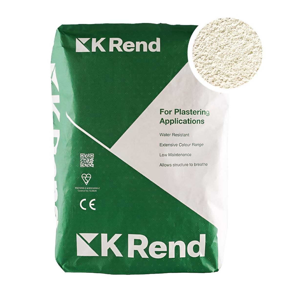 K-REND SILICONE FT TEXTURE COAT HAND APPLY 25025 25kg POLAR WHITE