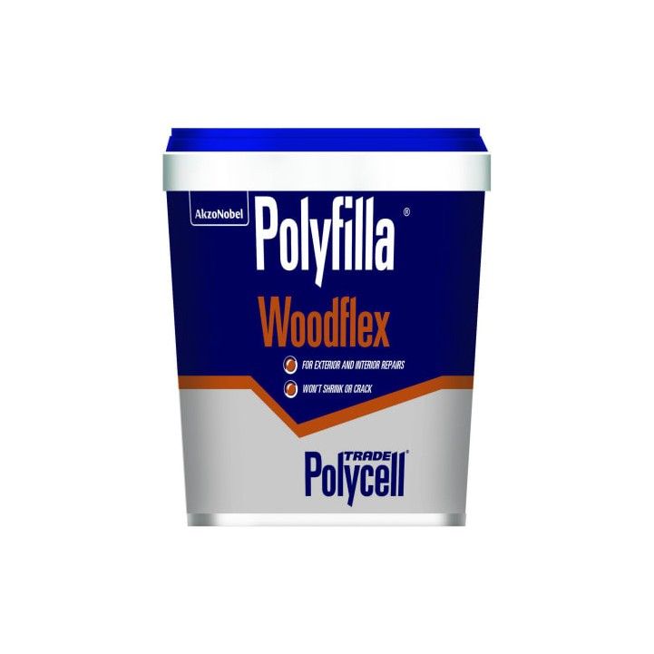 POLYFILLA TRADE WOODFLEX WOOD FILLER 600ml TUB 5085014