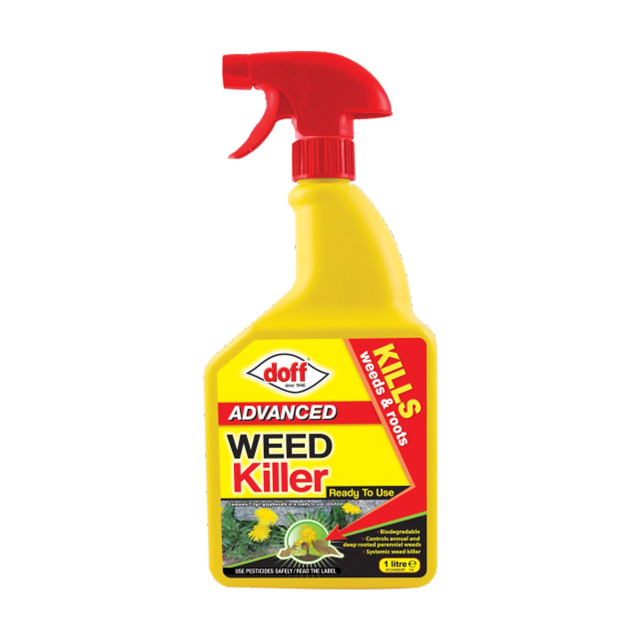 DOFF DOFFOA00 RTU ADVANCED WEEDKILLER SPRAY GUN 1l