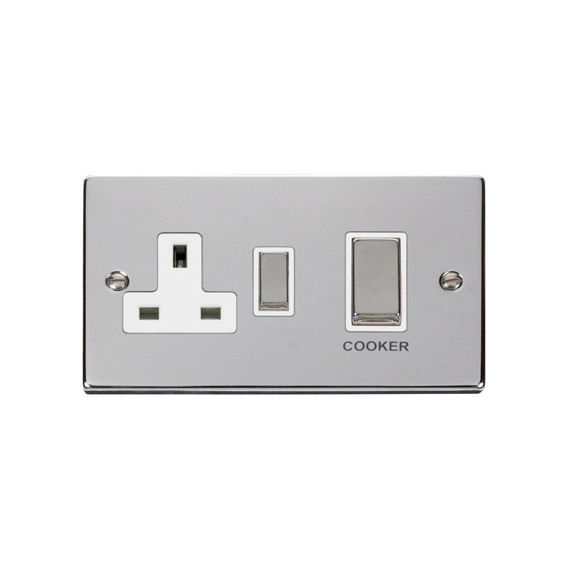 CLICK VPCH504WH CKR SWITCH & SOCKET CHR