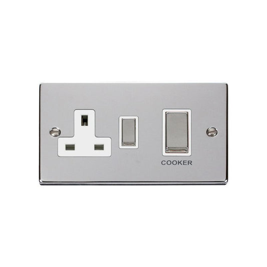 CLICK VPCH504WH CKR SWITCH & SOCKET CHR