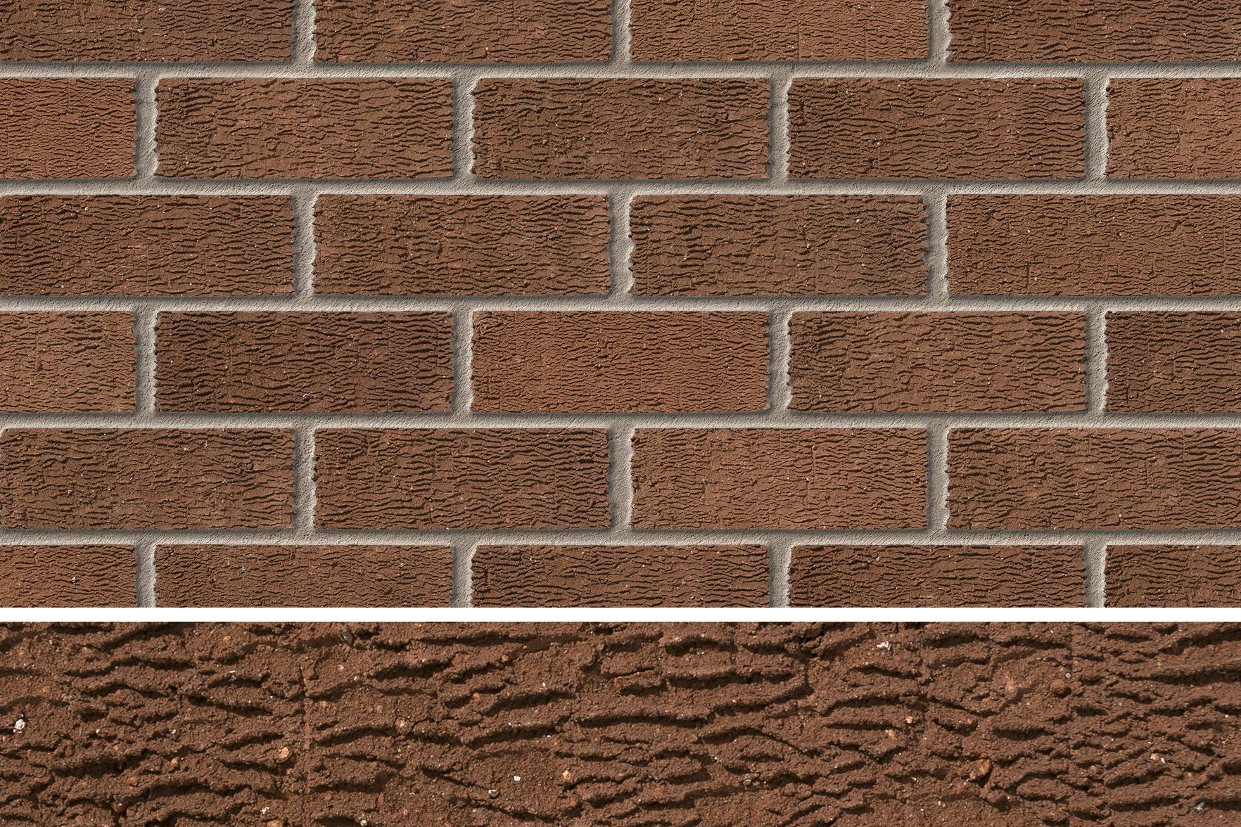 IBSTOCK ALDRIDGE MULTI RUSTIC BRICK 73mm IB43 C0270A