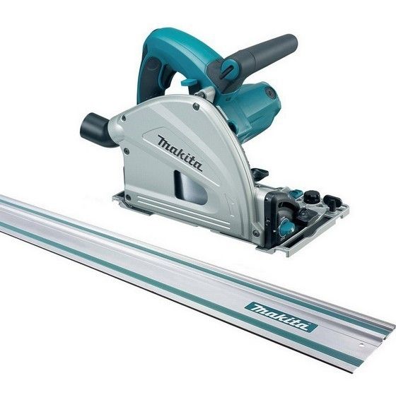 MAKITA SP6000J1 165MM CIRCULAR PLUNGE SAW 240V WITH 1.5M GUIDE RAIL
