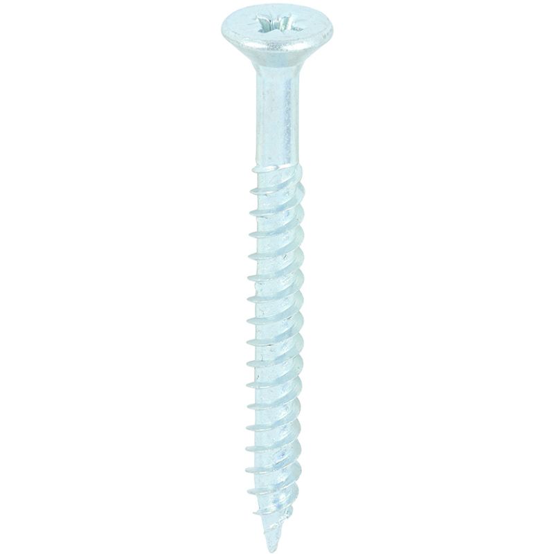 TIMCO TWINTHREAD CSK BZP WOODSCREWS 10 X 2" (BOX 200) 00102CWZ
