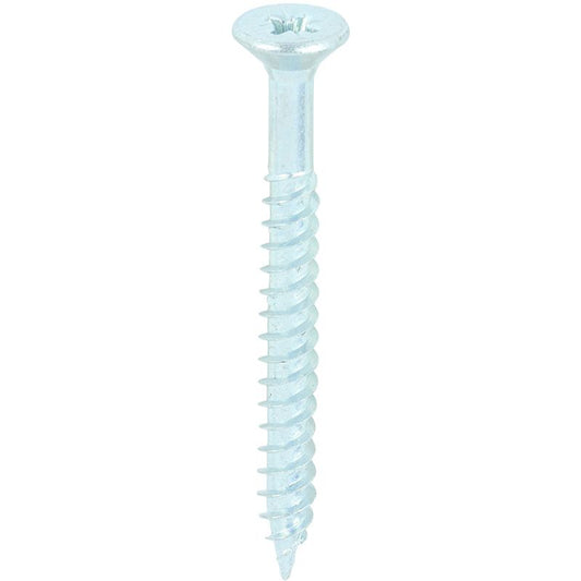 TIMCO TWINTHREAD CSK BZP WOODSCREWS 10 X 2" (BOX 200) 00102CWZ