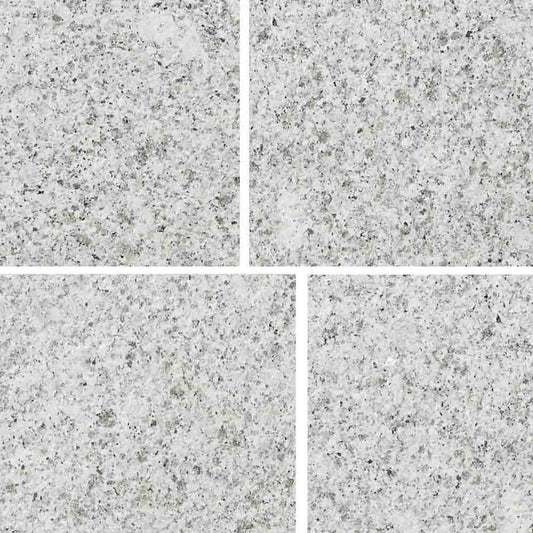 BRADSTONE NATURAL GRANITE PAVING 300 x 300 x 25mm SILVER GREY 66566