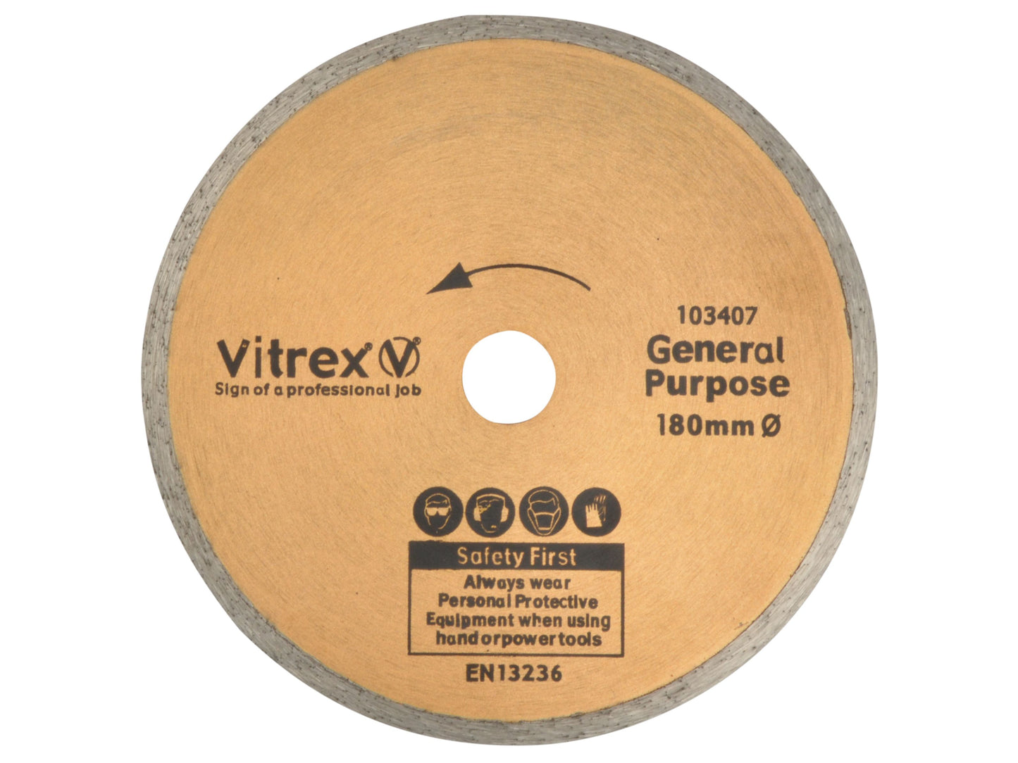 VITREX VIT103407 REPLACEMENT VIT103404 BLADE 180mm