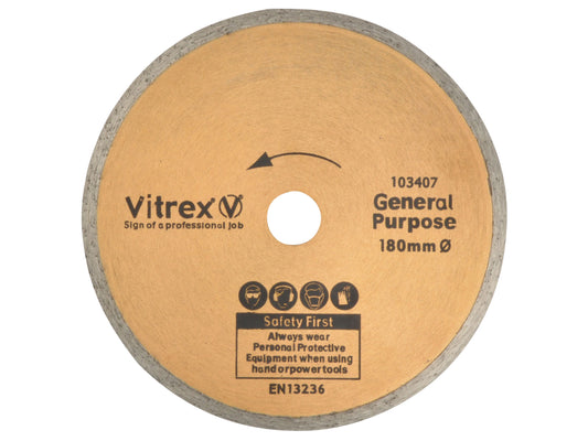 VITREX VIT103407 REPLACEMENT VIT103404 BLADE 180mm