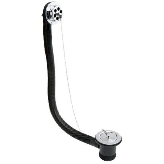 SUREGRAFT BATH WASTE CHROME PLUG & CHAIN
