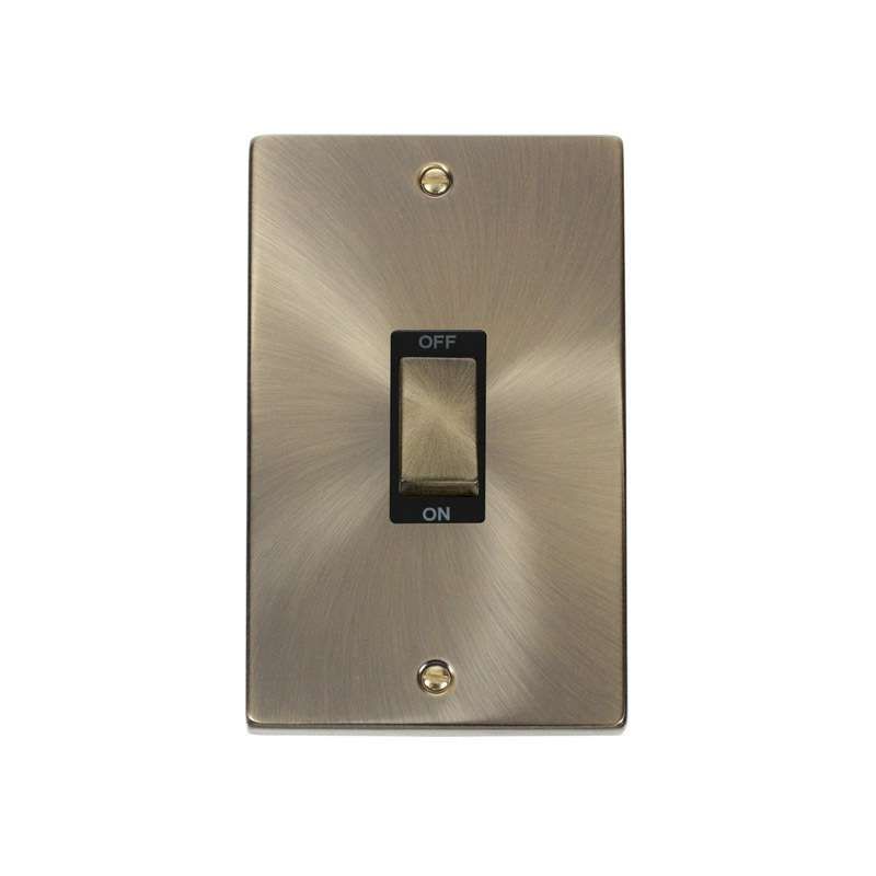 CLICK VPAB502BK 45 AMP DP 2 GANG INGOT