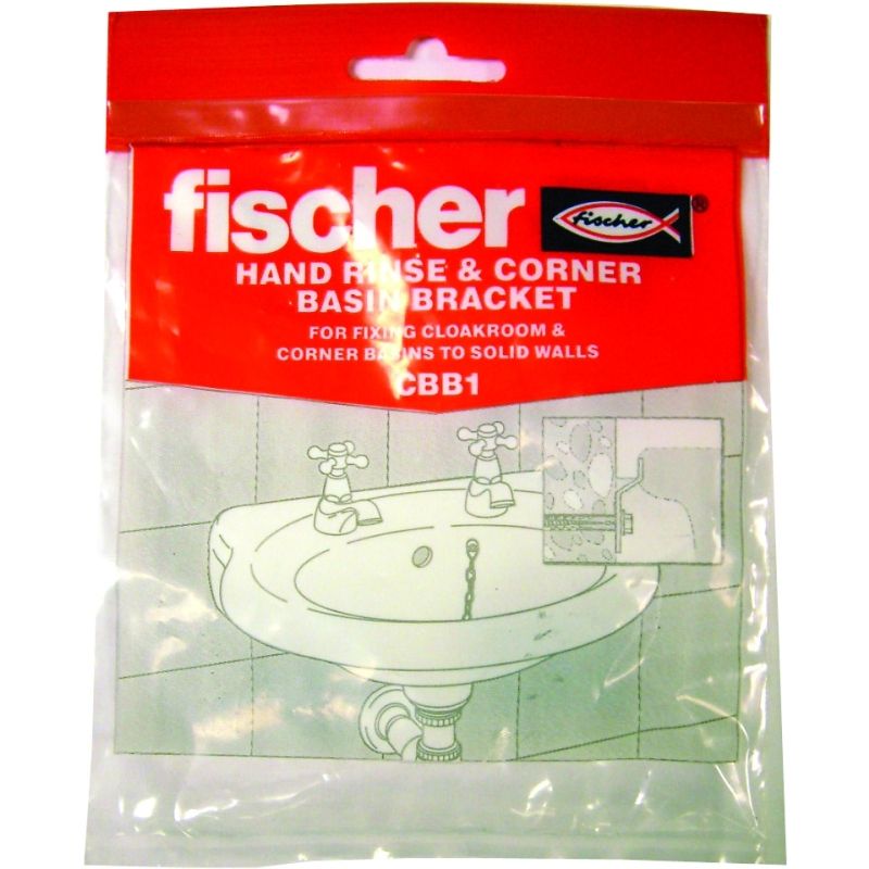 FISCHER B000524 42832 SMALL BASIN BRACKET FIXING KIT