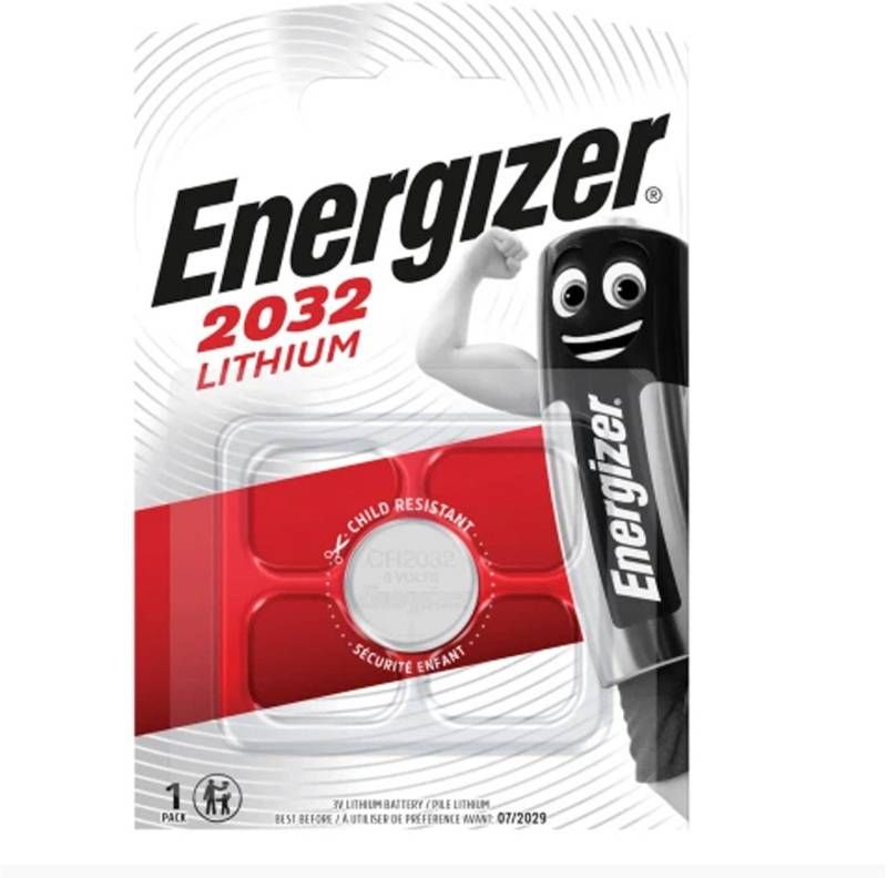 ENERGIZER ENGCR2032 CR2032 COIN LITHIUM CELL BATTERY 3v