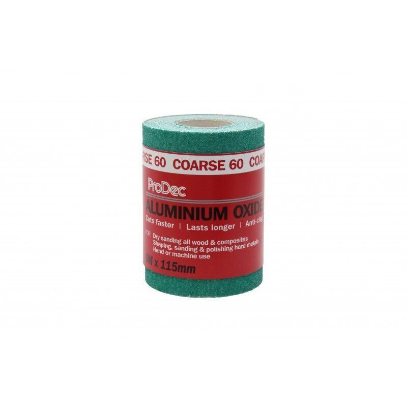 RODO PAALV60 ALUMINIUM OXIDE ROLL 5m 60 GRIT