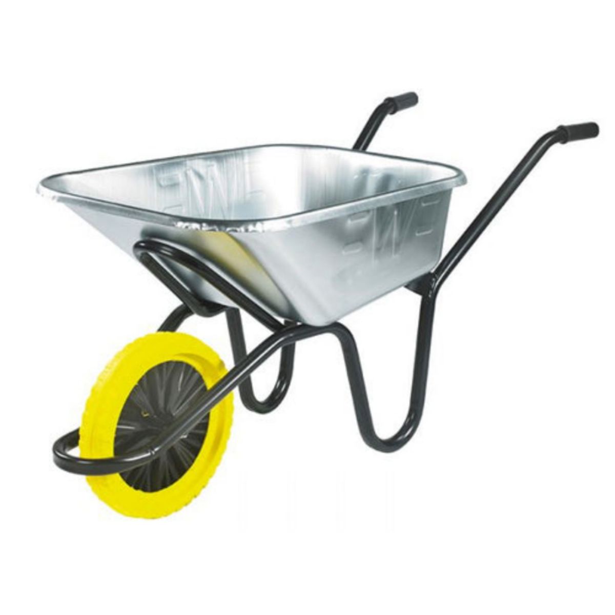 WALSALL IGVPP INVINCIBLE HEAVY DUTY PUNCTURE PROOF WHEEL WHEELBARROW 120l GALVANISED