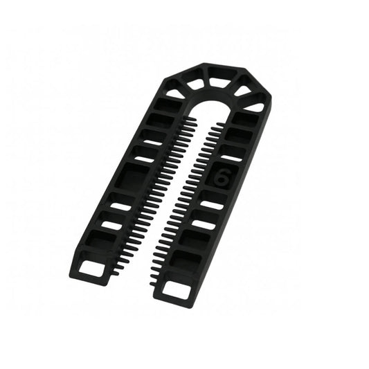 U Packer 6mm Black (50/Bag)