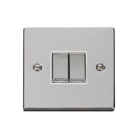 CLICK VPCH412WH 2G 2WAY 10A SWITCH POL CHR