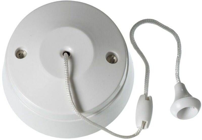 CONTACTUM CEILING PULL SWITCH 2w 10ax CAC2782