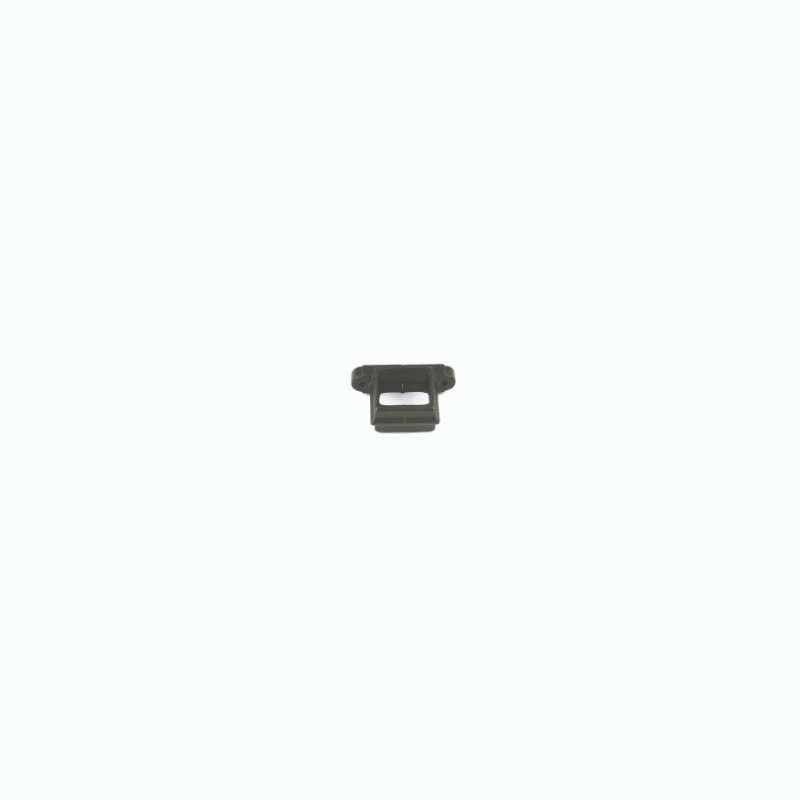 BRETT CAST IRON STYLE SQUARE DOWNPIPE CLIP 65mm BLACK BR507LCI
