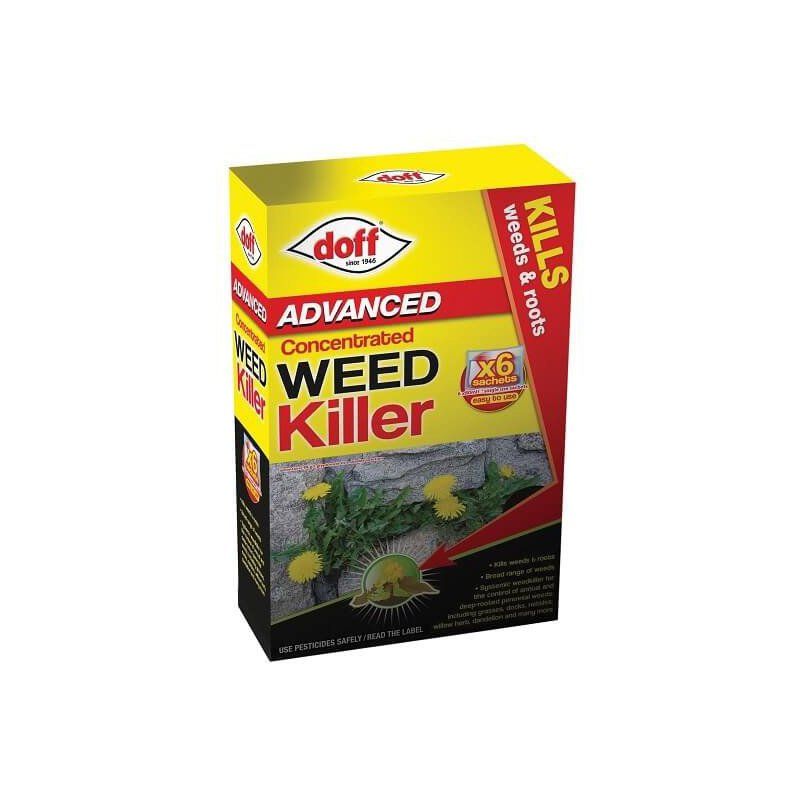 DOFF DOFFY006 ADVANCED CONCENTRATED WEEDKILLER 6 SACHET