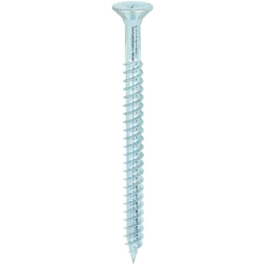 TIMCO TWINTHREAD CSK BZP WOODSCREWS 10 x 2 1/2" (BOX 200) 10212CWZ