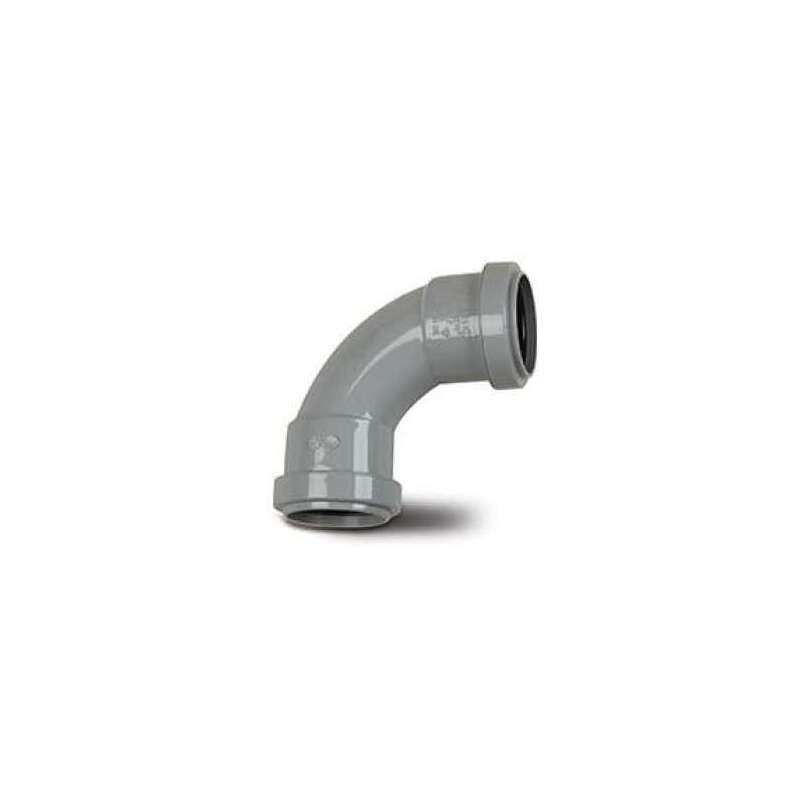 POLYPIPE P/FIT WASTE SWEPT BEND 32mm x 91.25deg WP13G GREY