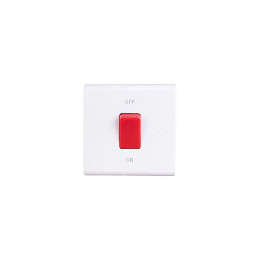 DETA S1300 2-POLE CONTROL SWITCH 45a RED