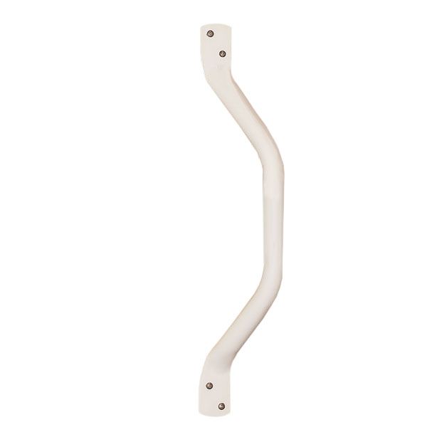 AKW 01760 SERIES 1700 CRANKED HANDRAIL 445mm WHITE