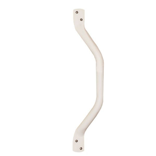 AKW 01760 SERIES 1700 CRANKED HANDRAIL 445mm WHITE