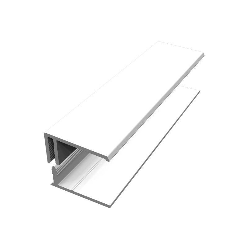 FREEFOAM 2 PART EDGE TRIM 3m WHITE FC3013
