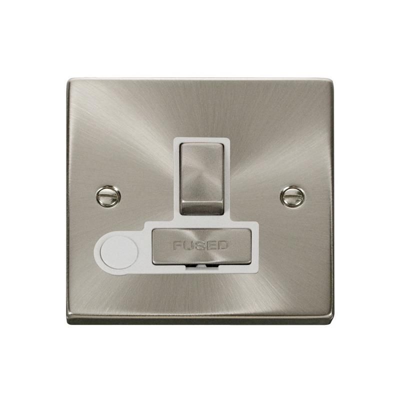CLICK VPSC551WH 13A FUSED INGOT FLEX OUTLET